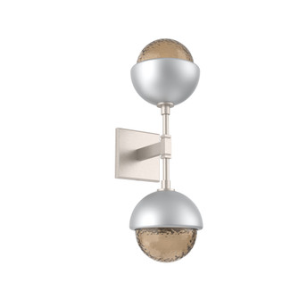 Cabochon Double Sconce (1289|IDB0093-02-BS-B-L1-CS)