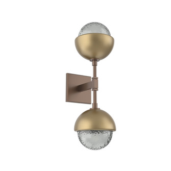 Cabochon Double Sconce (1289|IDB0093-02-BB-S-L1-GB)