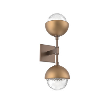 Cabochon Double Sconce (1289|IDB0093-02-BB-C-L1-NB)