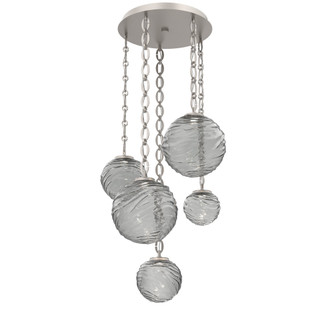 Gaia Round Chain 5pc Multi-Pendant (1289|CNB0092-05-BS-S-CH2-L1)