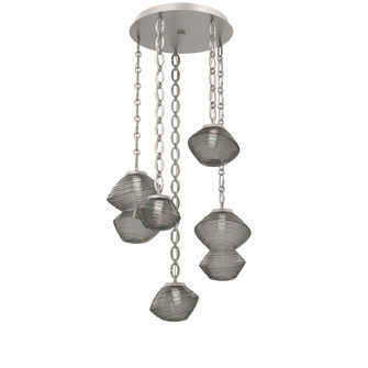 Mesa Round Chain 5pc Multi-Pendant (1289|CNB0089-05-BS-S-CH2-L3)