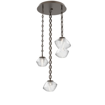 Mesa Round Chain 3pc Multi-Pendant (1289|CNB0089-03-FB-C-CH2-L3)