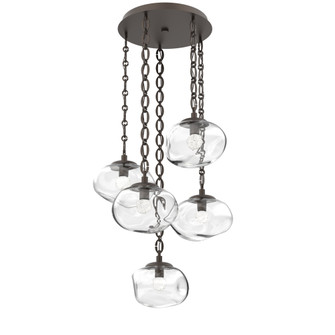 Nova Round 5pc Multi-Pendant Chain (LED) (1289|CNB0068-05-FB-FC-CH2-L3)
