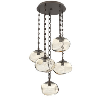Nova Round 5pc Multi-Pendant Chain (LED) (1289|CNB0068-05-FB-FA-CH3-L3)
