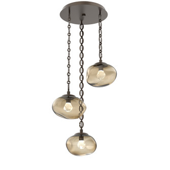 Nova Round 3pc Multi-Pendant Chain (LED) (1289|CNB0068-03-FB-ZB-CH2-L3)