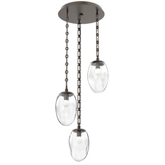 Meteo Round 3pc Multi-Pendant Chain (LED) (1289|CNB0067-03-FB-FC-CH3-L1)