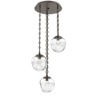 Aster Round 3pc Multi-Pendant Chain (LED) (1289|CNB0066-03-FB-ZC-CH2-L3)