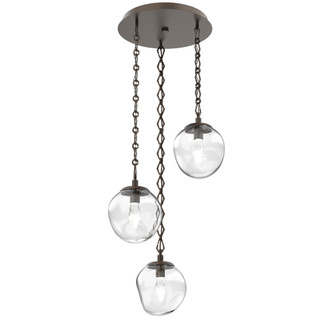 Aster Round 3pc Multi-Pendant Chain (LED) (1289|CNB0066-03-FB-GC-CH1-L3)