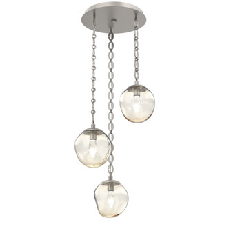 Aster Round 3pc Multi-Pendant Chain (LED) (1289|CNB0066-03-BS-GA-CH2-L1)