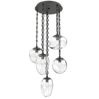 Cosmos Round 5pc Multi-Pendant Chain (Bulb) (1289|CNB0065-05-MB-C-CH2-E2)