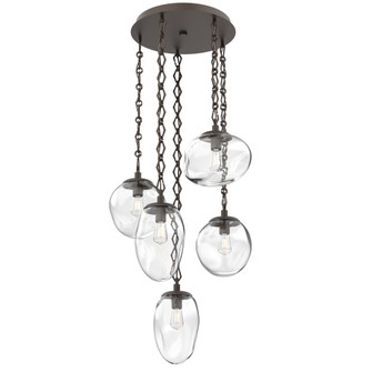 Cosmos Round 5pc Multi-Pendant Chain (Bulb) (1289|CNB0065-05-FB-C-CH1-E2)
