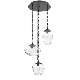 Cosmos Round 3pc Multi-Pendant Chain (Bulb) (1289|CNB0065-03-MB-C-CH3-E2)