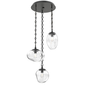Cosmos Round 3pc Multi-Pendant Chain (Bulb) (1289|CNB0065-03-MB-C-CH1-E2)
