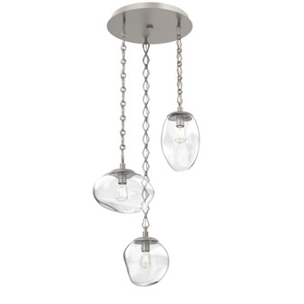 Cosmos Round 3pc Multi-Pendant Chain (Bulb) (1289|CNB0065-03-BS-C-CH1-E2)