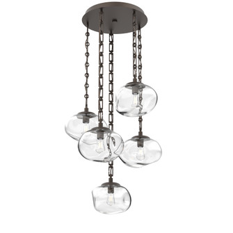 Nova Round 5pc Multi-Pendant Chain (Bulb) (1289|CNB0064-05-FB-C-CH3-E2)