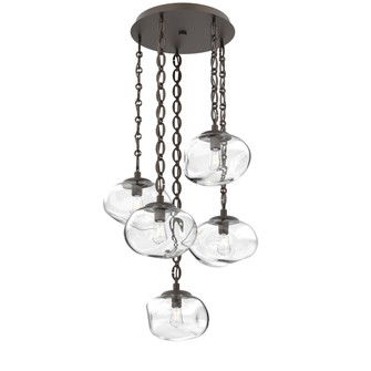 Nova Round 5pc Multi-Pendant Chain (Bulb) (1289|CNB0064-05-FB-C-CH2-E2)