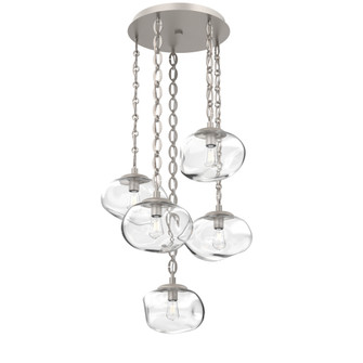Nova Round 5pc Multi-Pendant Chain (Bulb) (1289|CNB0064-05-BS-C-CH2-E2)