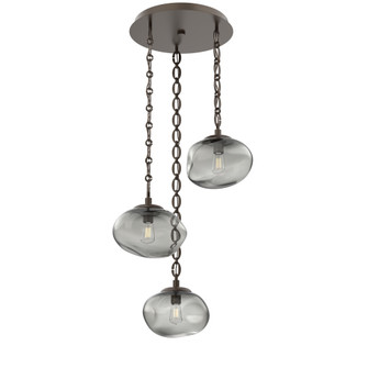Nova Round 3pc Multi-Pendant Chain (Bulb) (1289|CNB0064-03-FB-S-CH2-E2)