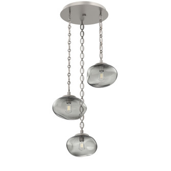 Nova Round 3pc Multi-Pendant Chain (Bulb) (1289|CNB0064-03-BS-S-CH2-E2)