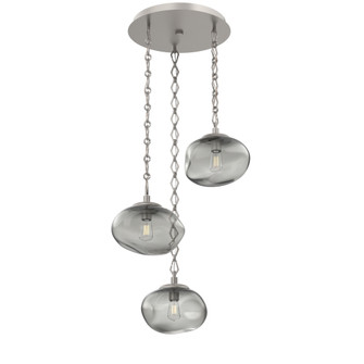 Nova Round 3pc Multi-Pendant Chain (Bulb) (1289|CNB0064-03-BS-S-CH1-E2)