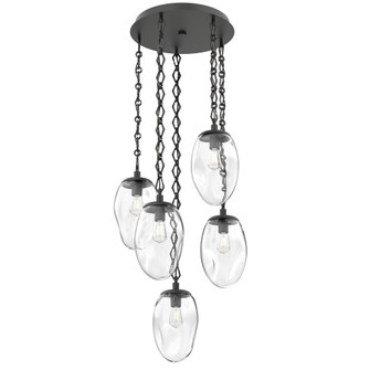 Meteo Round 5pc Multi-Pendant Chain (Bulb) (1289|CNB0063-05-MB-C-CH1-E2)