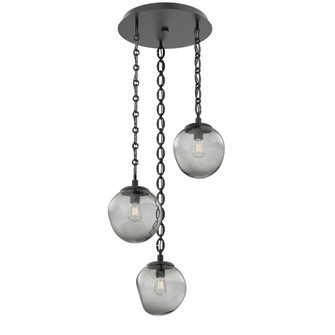 Aster Round 3pc Multi-Pendant Chain (Bulb) (1289|CNB0062-03-MB-S-CH2-E2)