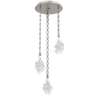 Blossom Round 3pc Multi-Pendant Chain (1289|CNB0059-03-BS-BC-CH2-L1)