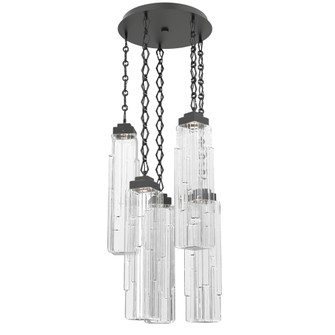 Ledgestone Round Chain 5pc Multi-Pendant (1289|CNB0056-05-MB-LC-CH1-L1)