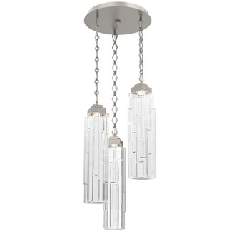 Ledgestone Round Chain 3pc Multi-Pendant (1289|CNB0056-03-BS-LC-CH1-L3)