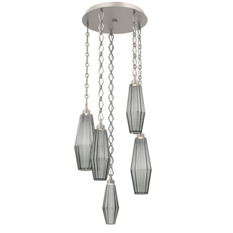 Aalto Round 5pc Multi-Pendant Chain (1289|CNB0049-05-BS-RS-CH1-L1)