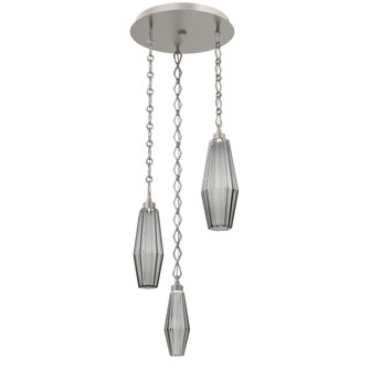 Aalto Round 3pc Multi-Pendant Chain (1289|CNB0049-03-BS-RS-CH1-L1)
