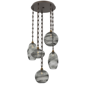 Misto Round 5pc Multi-Pendant Chain (1289|CNB0048-05-FB-OS-CH3-E2)