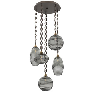 Misto Round 5pc Multi-Pendant Chain (1289|CNB0048-05-FB-OS-CH2-E2)