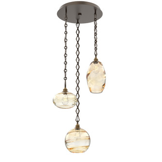 Misto Round 3pc Multi-Pendant Chain (1289|CNB0048-03-FB-OA-CH1-E2)