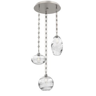Misto Round 3pc Multi-Pendant Chain (1289|CNB0048-03-BS-OC-CH3-E2)