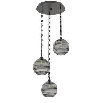 Terra Round 3pc Multi-Pendant Chain (1289|CNB0047-03-MB-OS-CH3-E2)