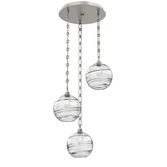 Terra Round 3pc Multi-Pendant Chain (1289|CNB0047-03-BS-OC-CH3-E2)