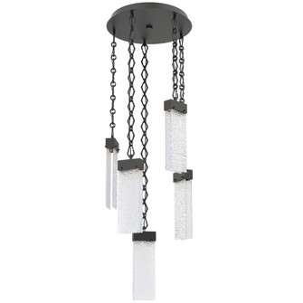 Parallel Round Chain 5pc Multi-Pendant (1289|CNB0042-05-MB-CR-CH1-L3)