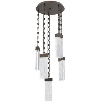 Parallel Round Chain 5pc Multi-Pendant (1289|CNB0042-05-FB-CG-CH3-L1)