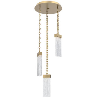 Parallel Round Chain 3pc Multi-Pendant (1289|CNB0042-03-GB-CG-CH1-L1)