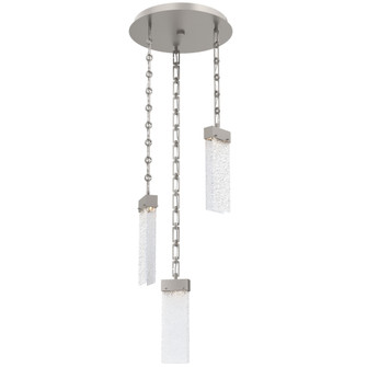 Parallel Round Chain 3pc Multi-Pendant (1289|CNB0042-03-BS-CR-CH3-L3)