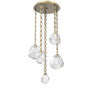 Gem Round Chain 5pc Multi-Pendant (1289|CNB0039-05-GB-C-CH2-L1)