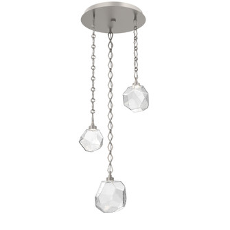 Gem Round Chain 3pc Multi-Pendant (1289|CNB0039-03-BS-C-CH1-L3)