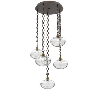 Coppa Round 5pc Multi-Pendant Chain (1289|CNB0036-05-FB-OC-CH1-E2)