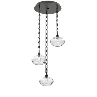 Coppa Round 3pc Multi-Pendant Chain (1289|CNB0036-03-MB-OC-CH3-E2)