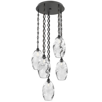 Ellisse Round 5pc Multi-Pendant Chain (1289|CNB0035-05-MB-OC-CH2-E2)