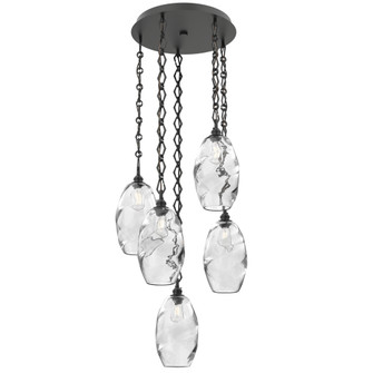 Ellisse Round 5pc Multi-Pendant Chain (1289|CNB0035-05-MB-OC-CH1-E2)