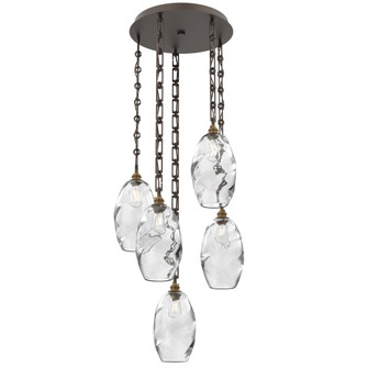Ellisse Round 5pc Multi-Pendant Chain (1289|CNB0035-05-FB-OC-CH3-E2)
