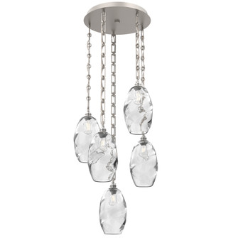 Ellisse Round 5pc Multi-Pendant Chain (1289|CNB0035-05-BS-OC-CH3-E2)