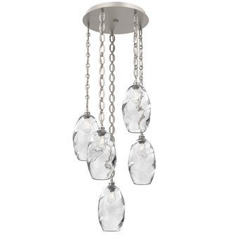 Ellisse Round 5pc Multi-Pendant Chain (1289|CNB0035-05-BS-OC-CH2-E2)